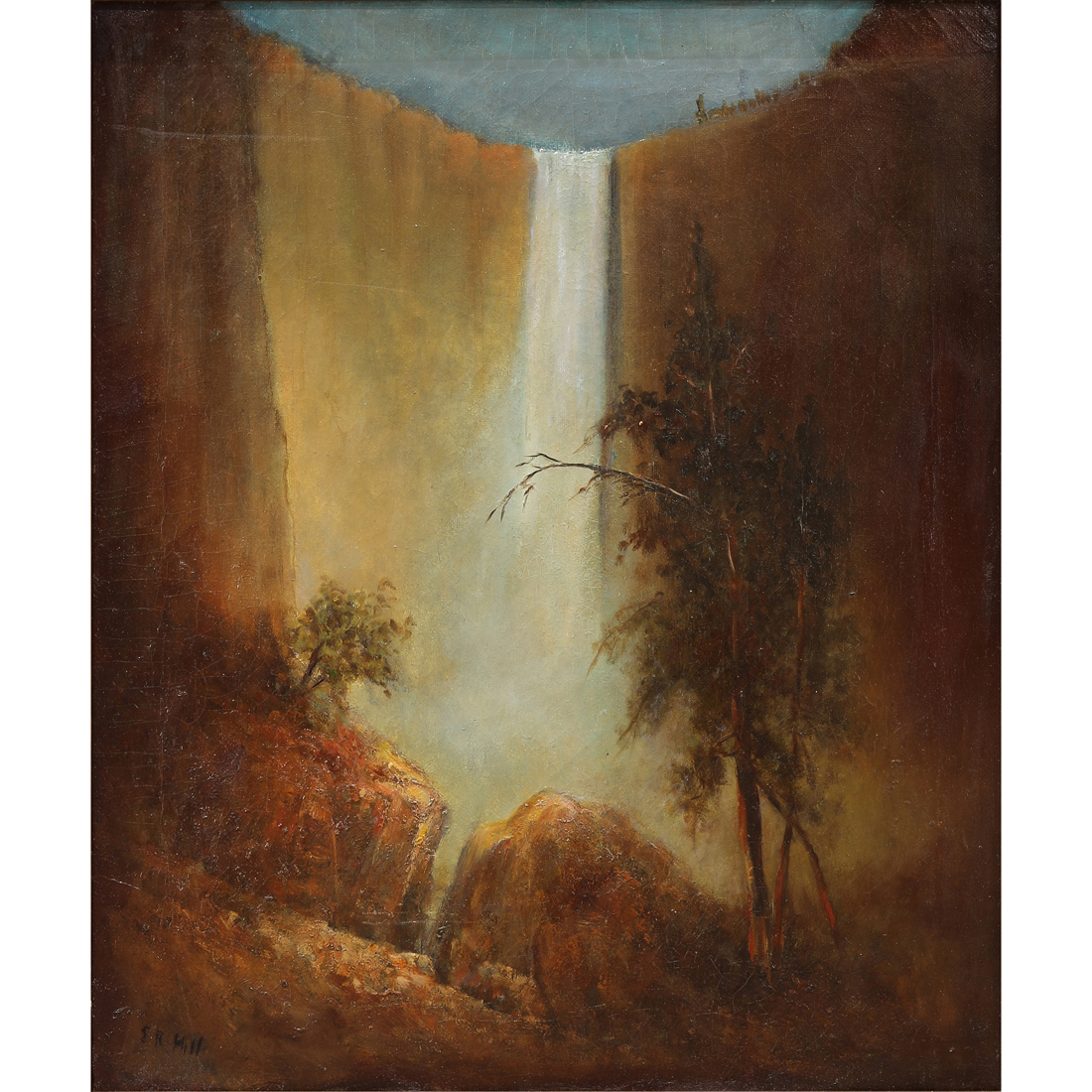 PAINTING, EDWARD RUFUS HILL