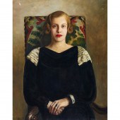 PAINTING, EDWARD SALZMAN Edwar
