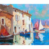 PAINTING, ELIE BERNADAC Elie B
