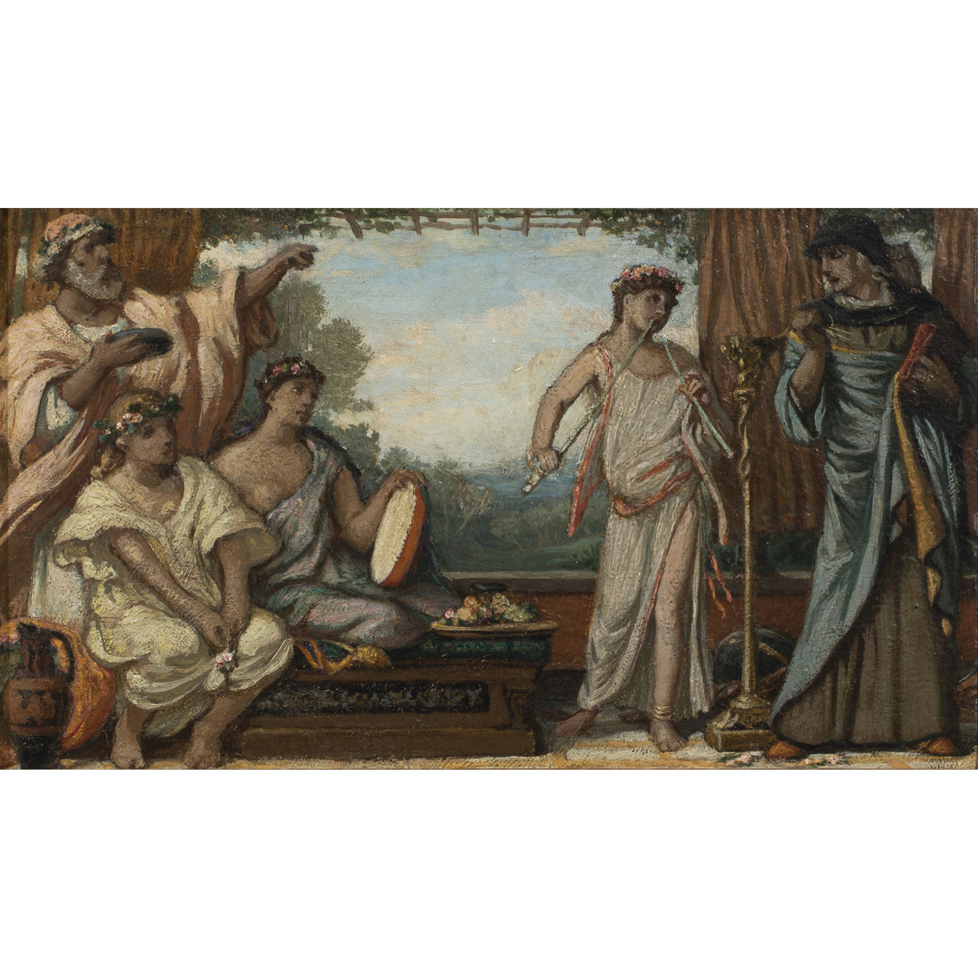 PAINTING, ELIHU VEDDER Elihu Vedder