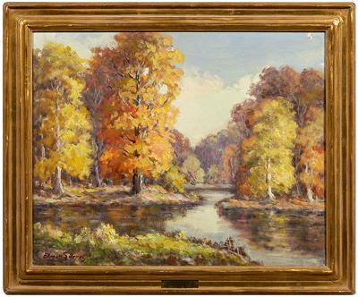Painting, Elmar S. Berge