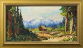 PAINTING, ELMER GANDY Elmer Ga
