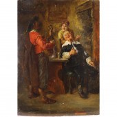 PAINTING, EMIL ZIMMERMANN Emil