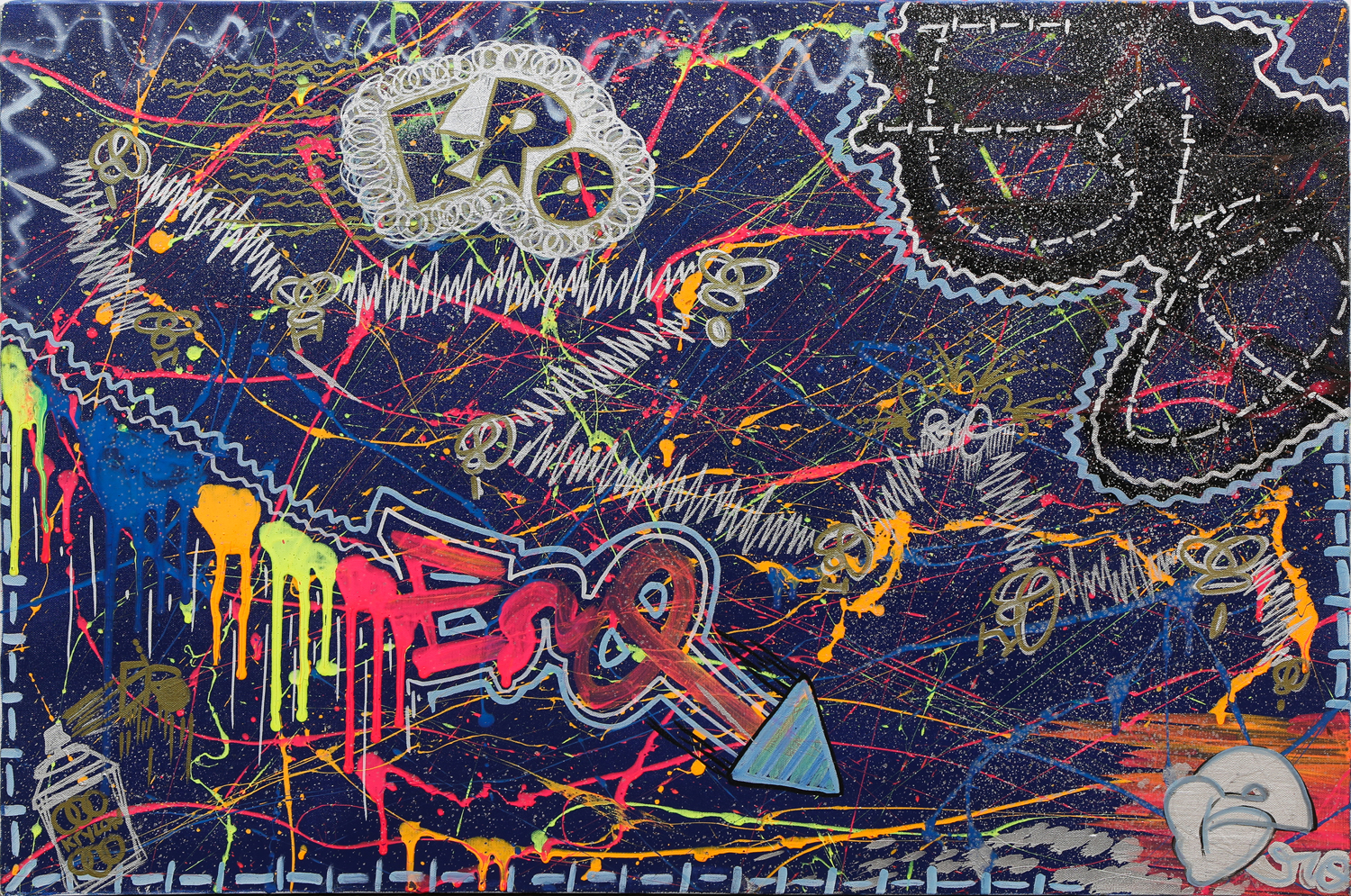 PAINTING, ERO (DOMINIQUE PHILBERT )