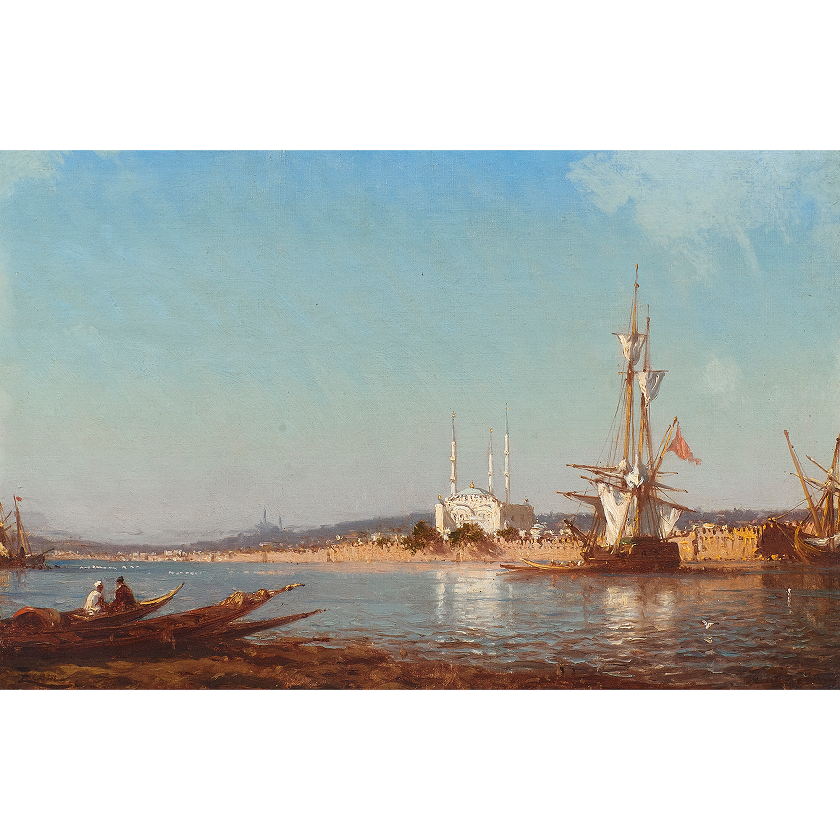 PAINTING, FELIX ZIEM Felix Ziem