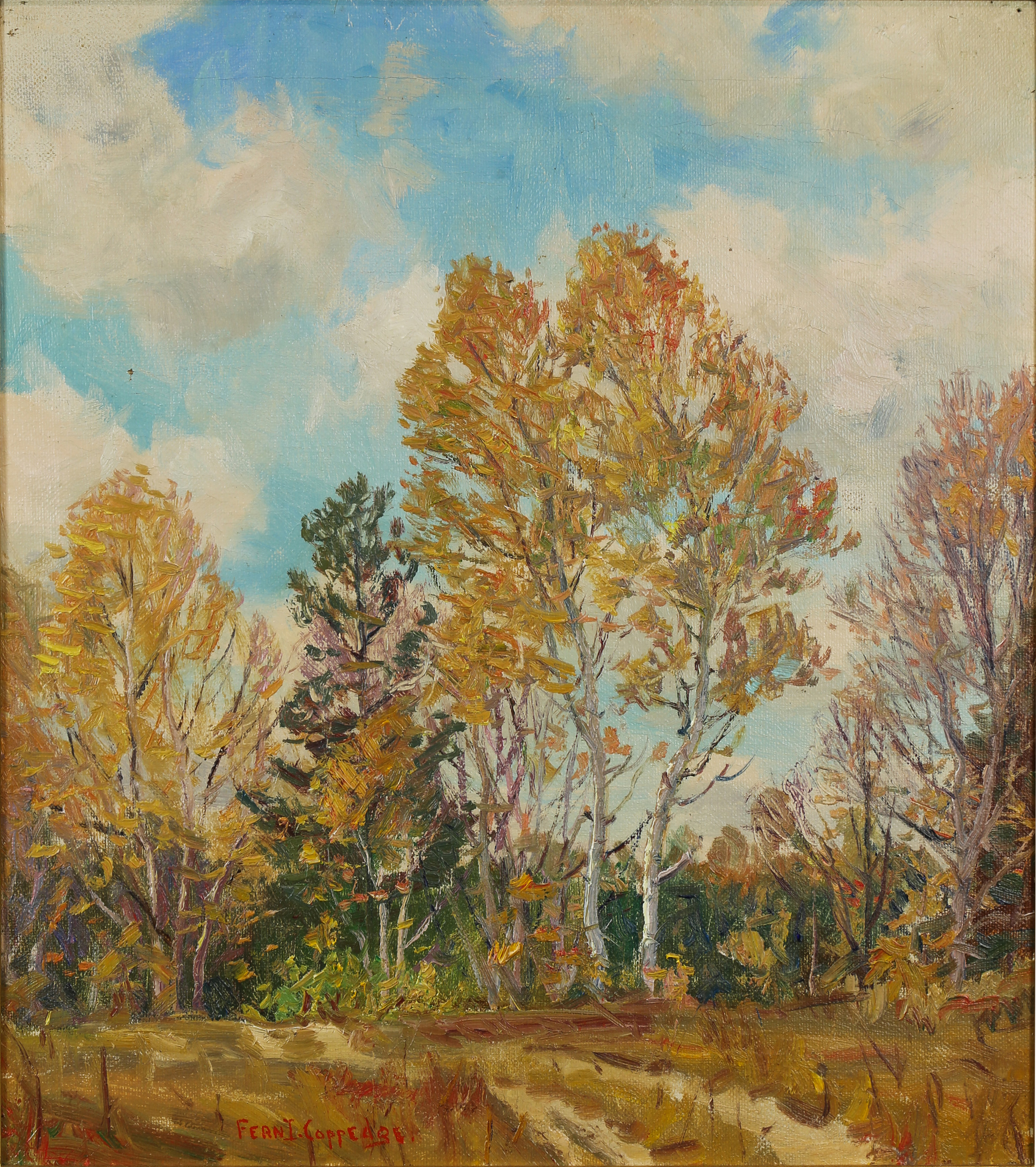 PAINTING, FERN COPPEDGE Fern
