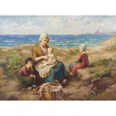 PAINTING, F.G. GRUST F.G. Grus