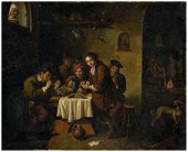 Painting, follower of David Te