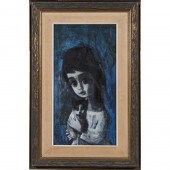 PAINTING, FOLLOWER OF MARGARET