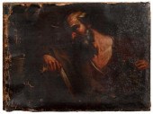 Painting, follower of Ribera,