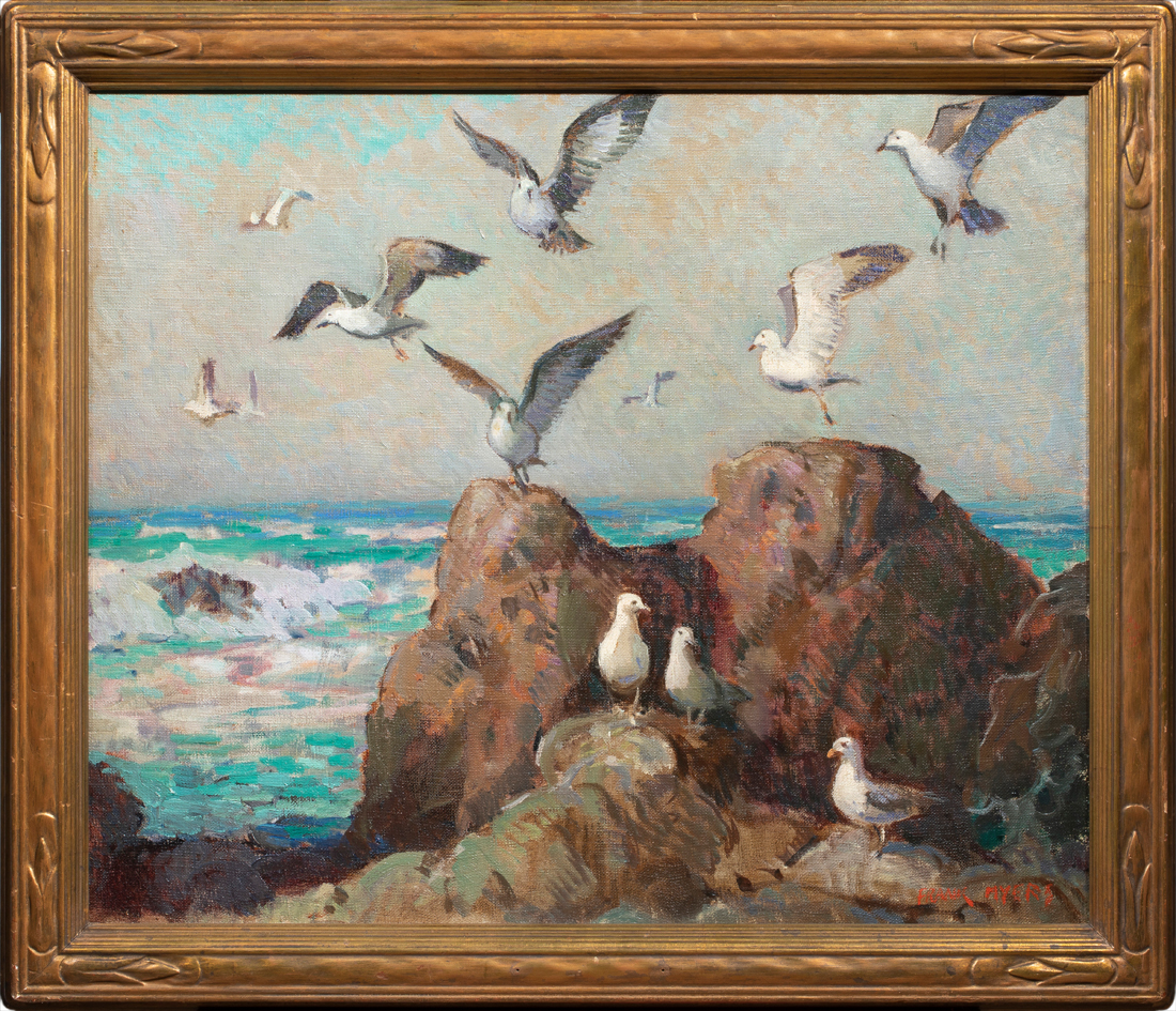 PAINTING, FRANK HARMON MYERS