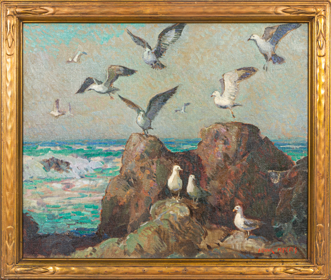 PAINTING, FRANK HARMON MYERS