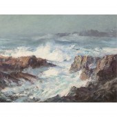 PAINTING, FRANK VINING SMITH F