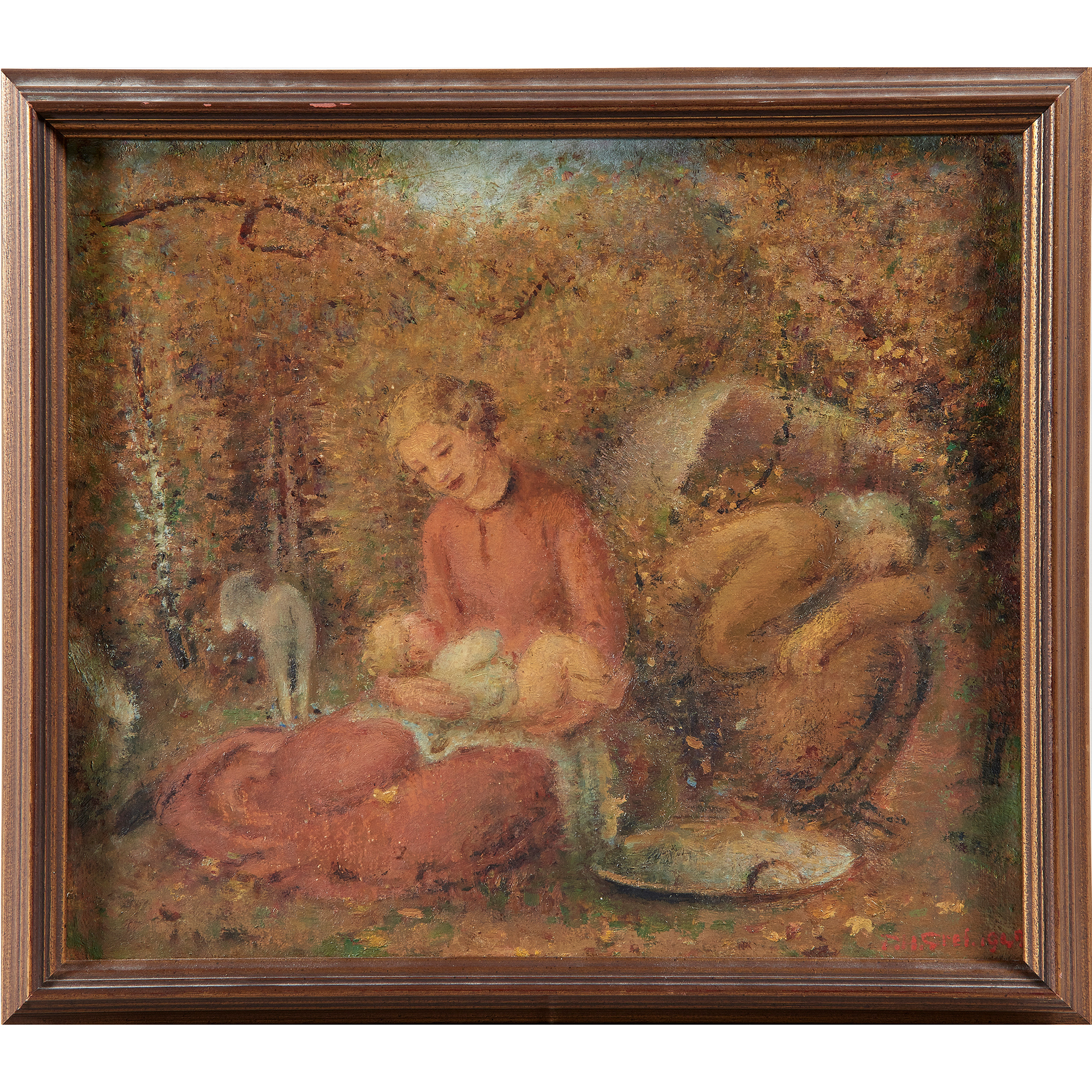 PAINTING, FRANZ HEINRICH GREF Franz