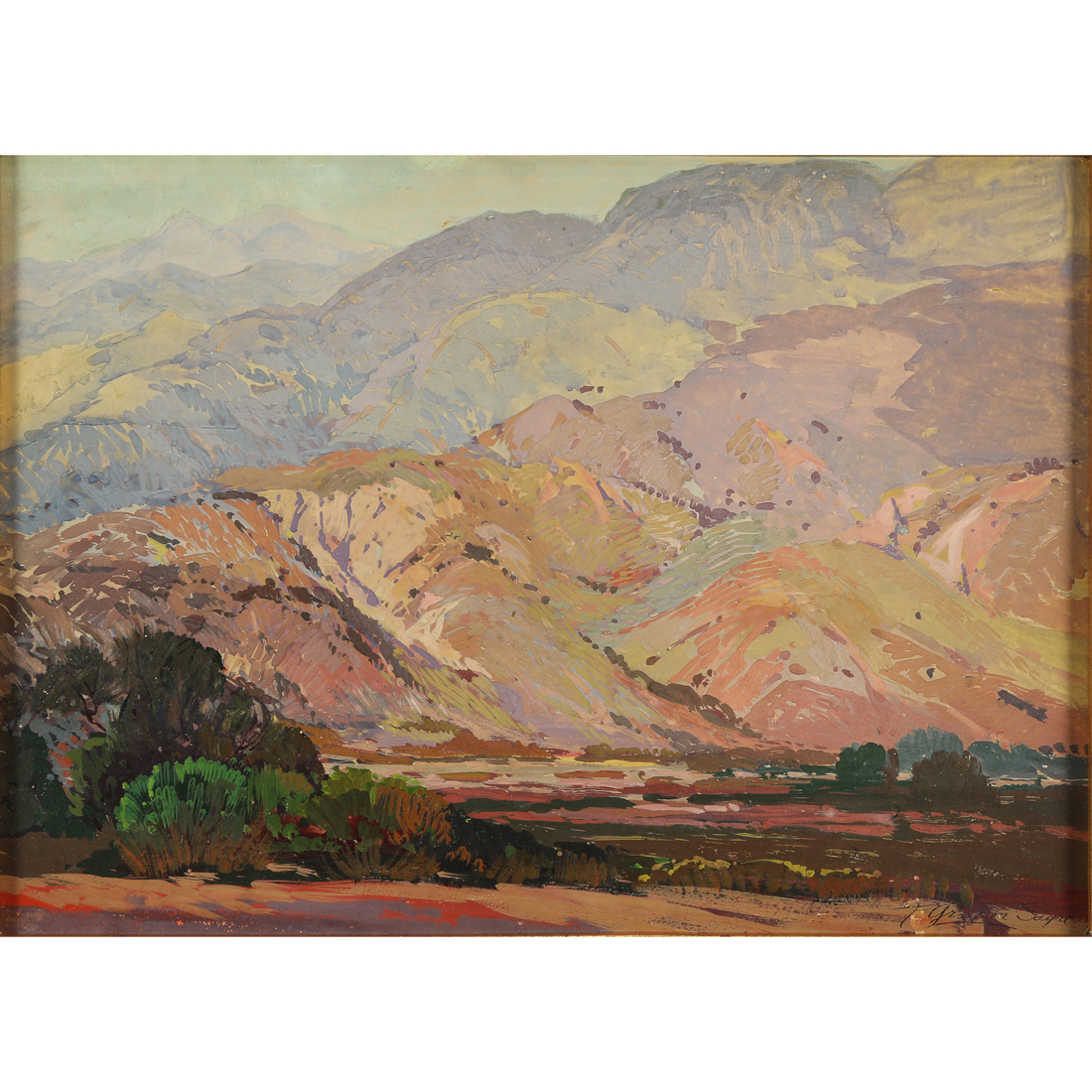 PAINTING, FRED GRAYSON SAYRE Fred