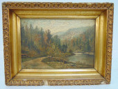 PAINTING, FREDERICK MATZOW, "O