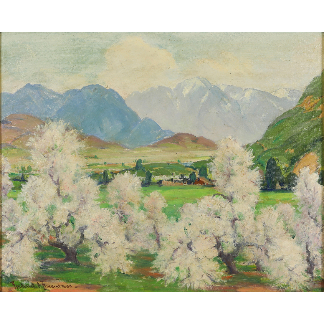 PAINTING, FREDERICK ZIMMERMAN