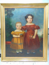 PAINTING, FULL BODY PORTRAIT O