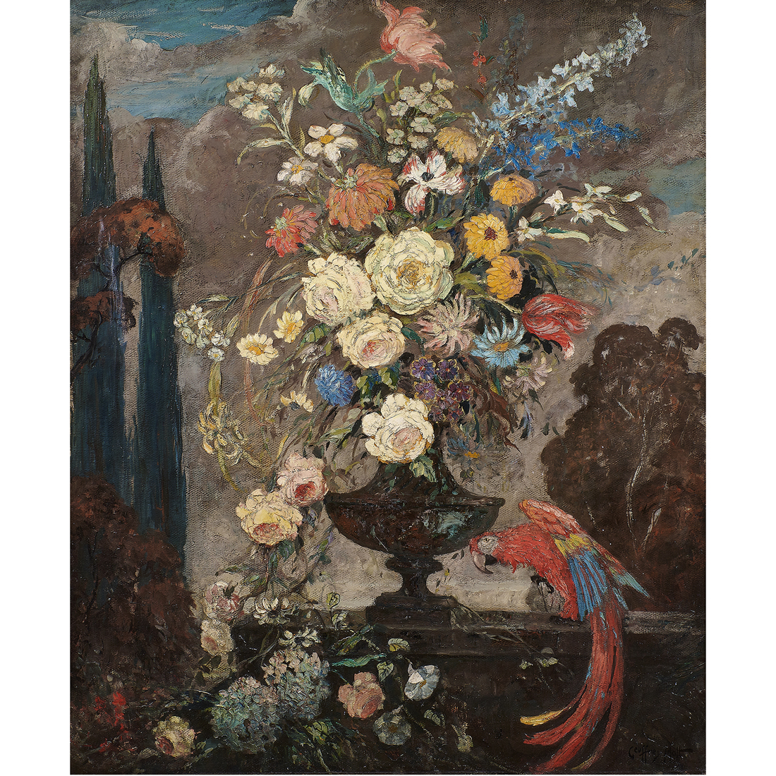PAINTING, GEOFFREY HOLT Geoffrey