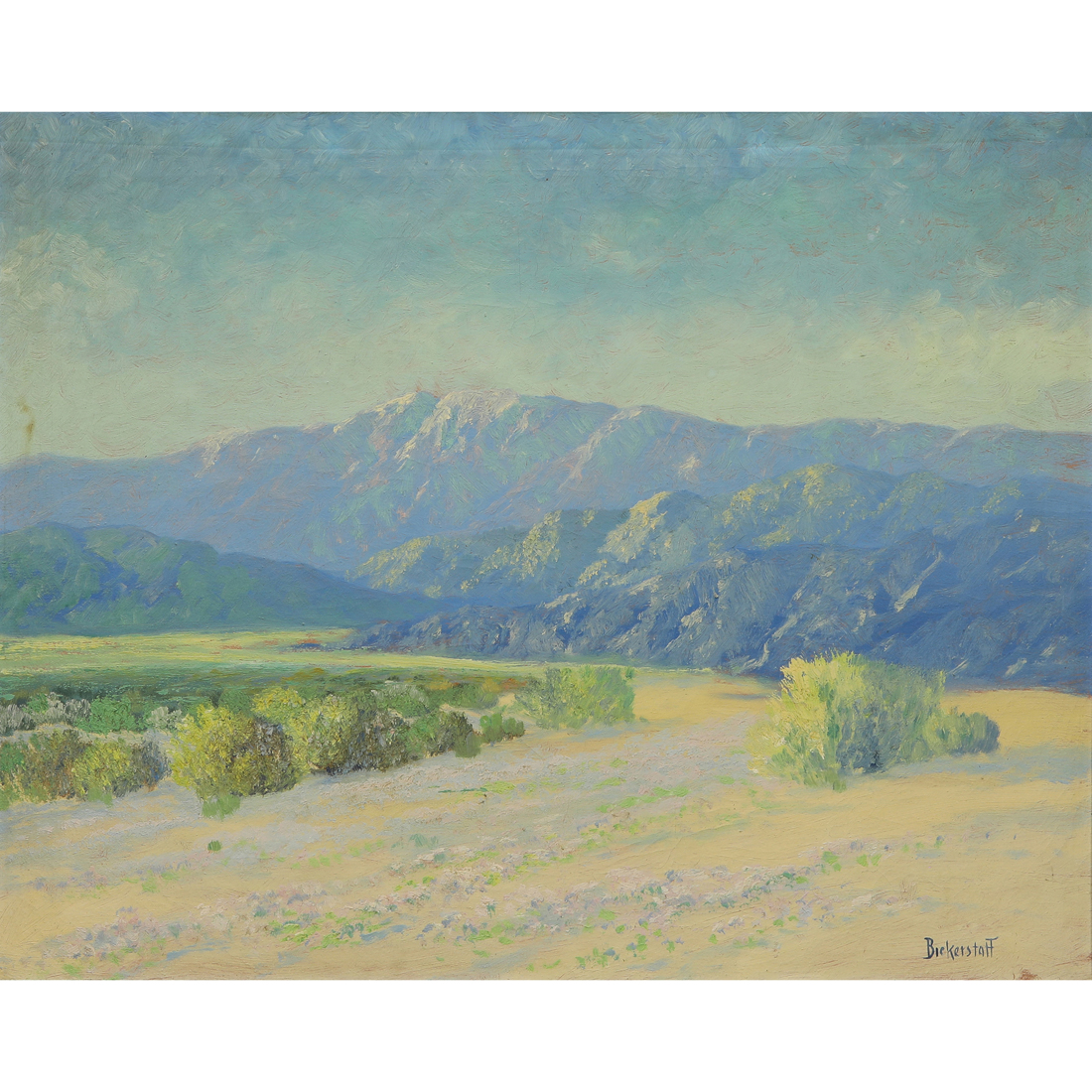 PAINTING, GEORGE BICKERSTAFF George