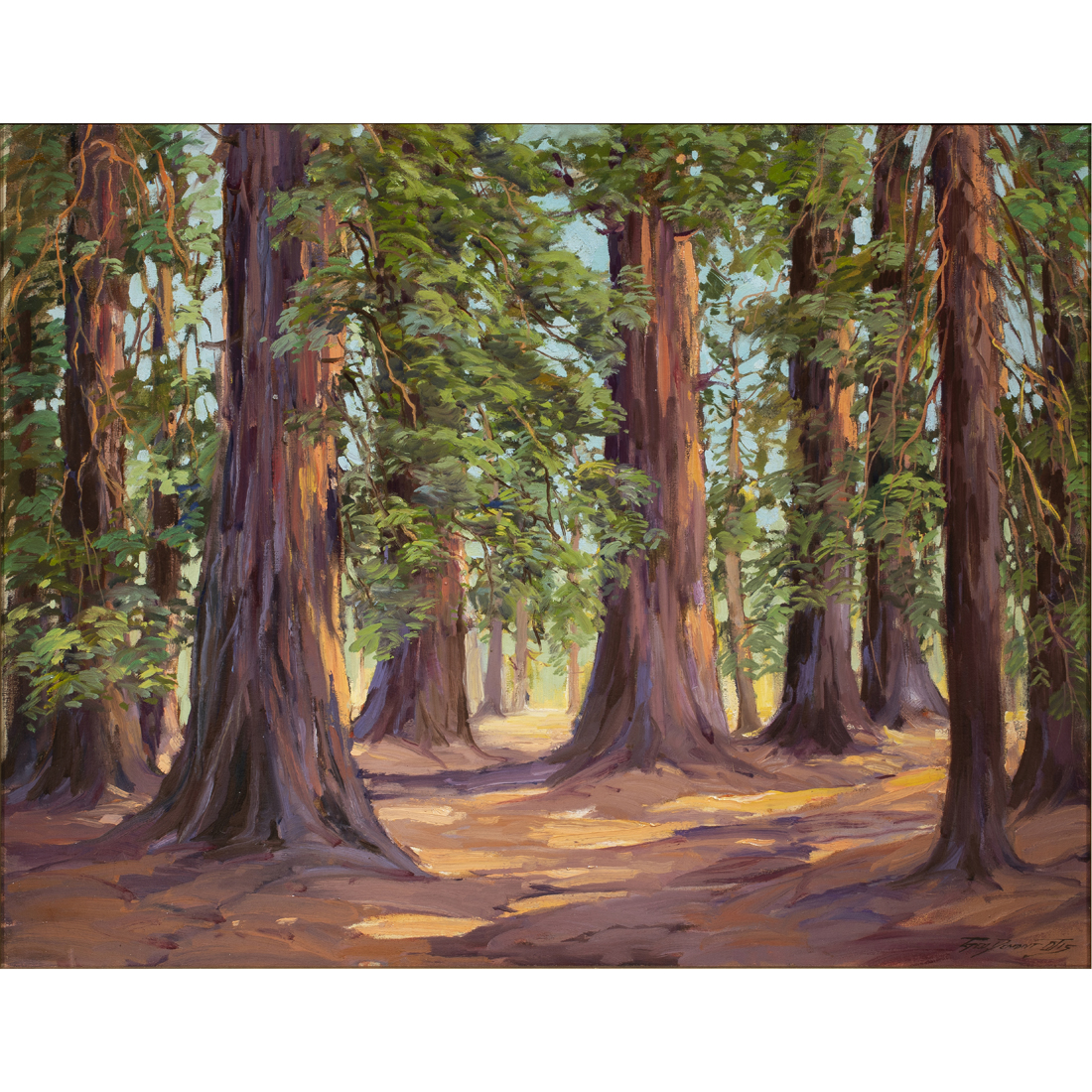 PAINTING, GEORGE DEMONT OTIS George