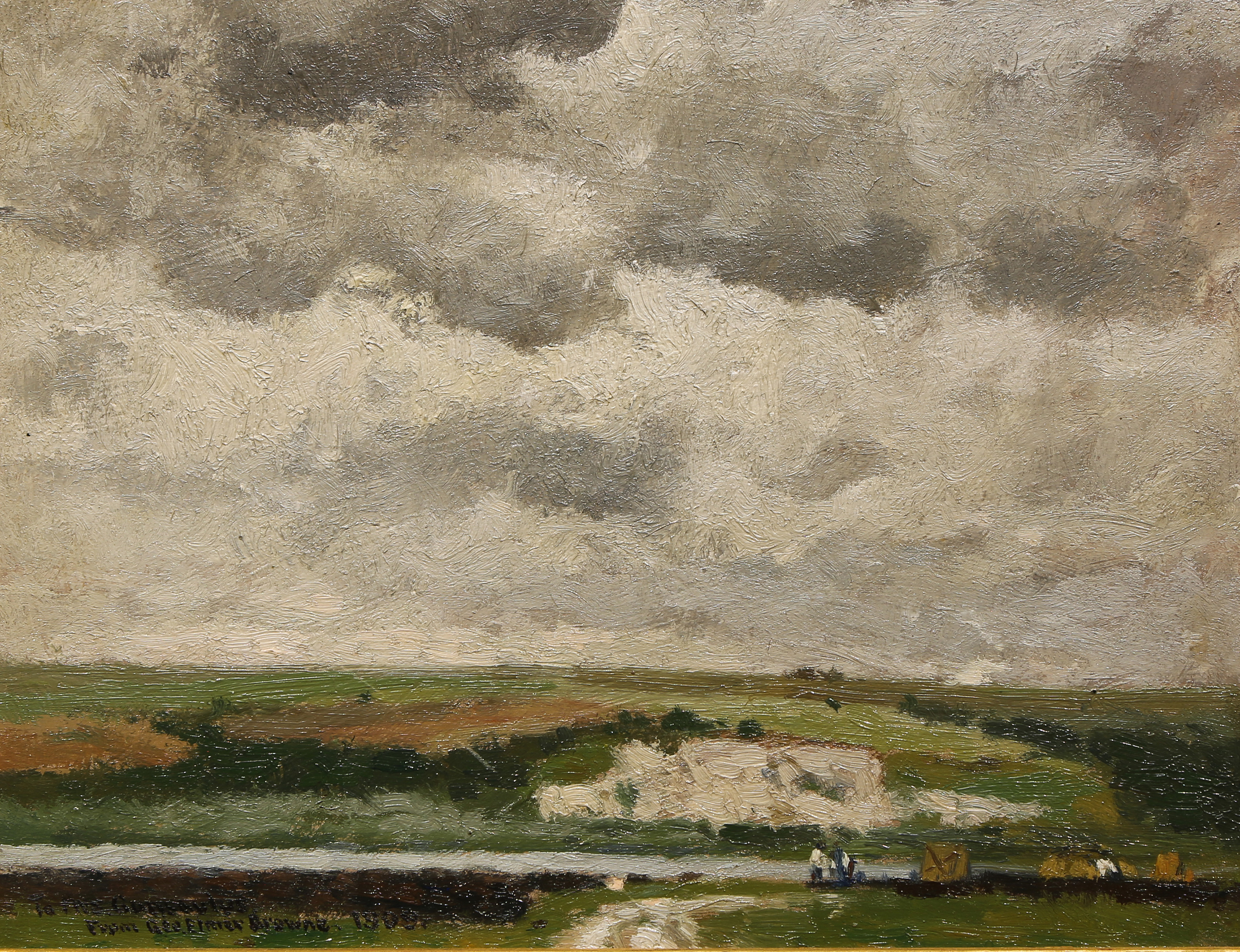PAINTING, GEORGE ELMER BROWNE
