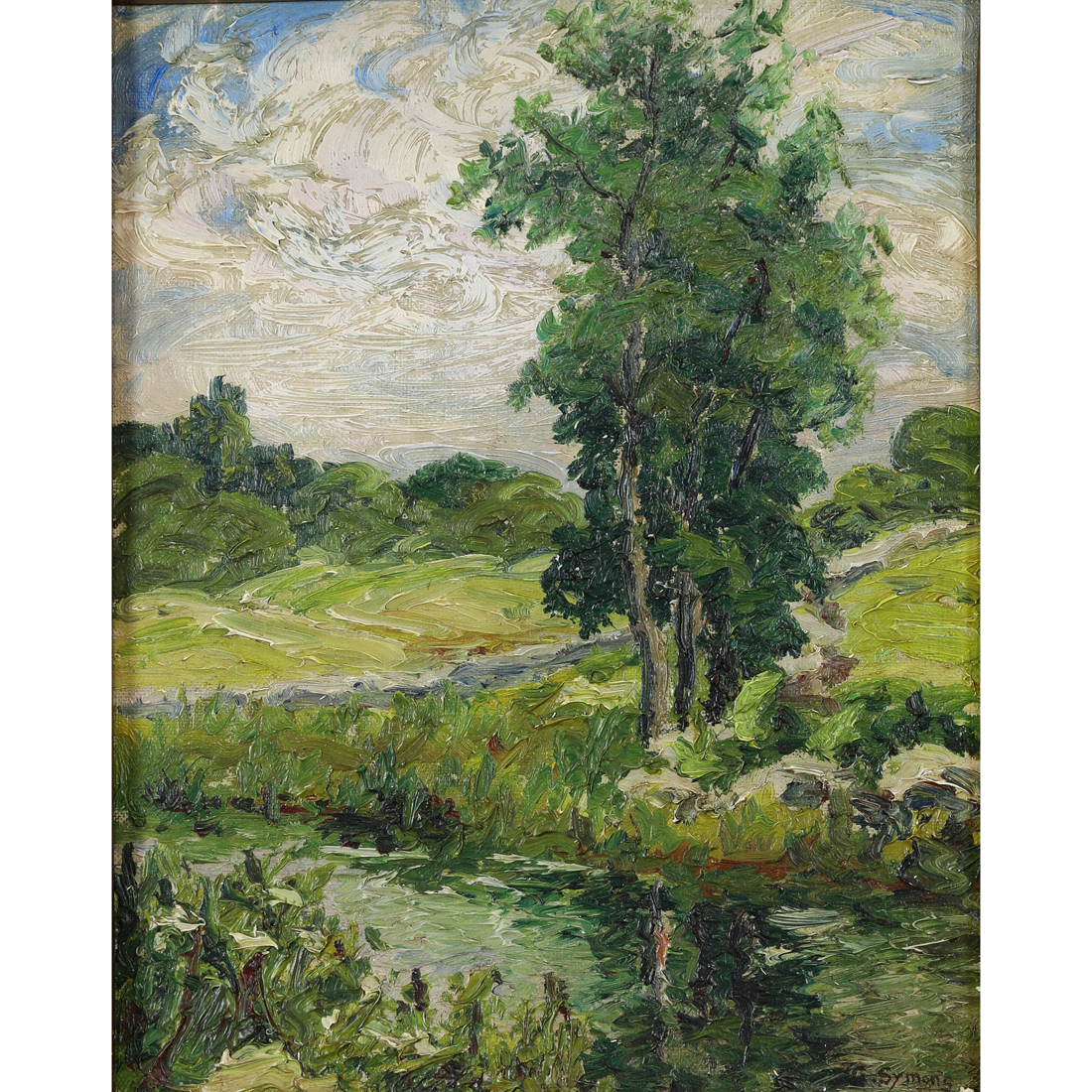 PAINTING, GEORGE GARDNER SYMONS