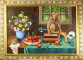 PAINTING, GEORGE HELLYER Georg