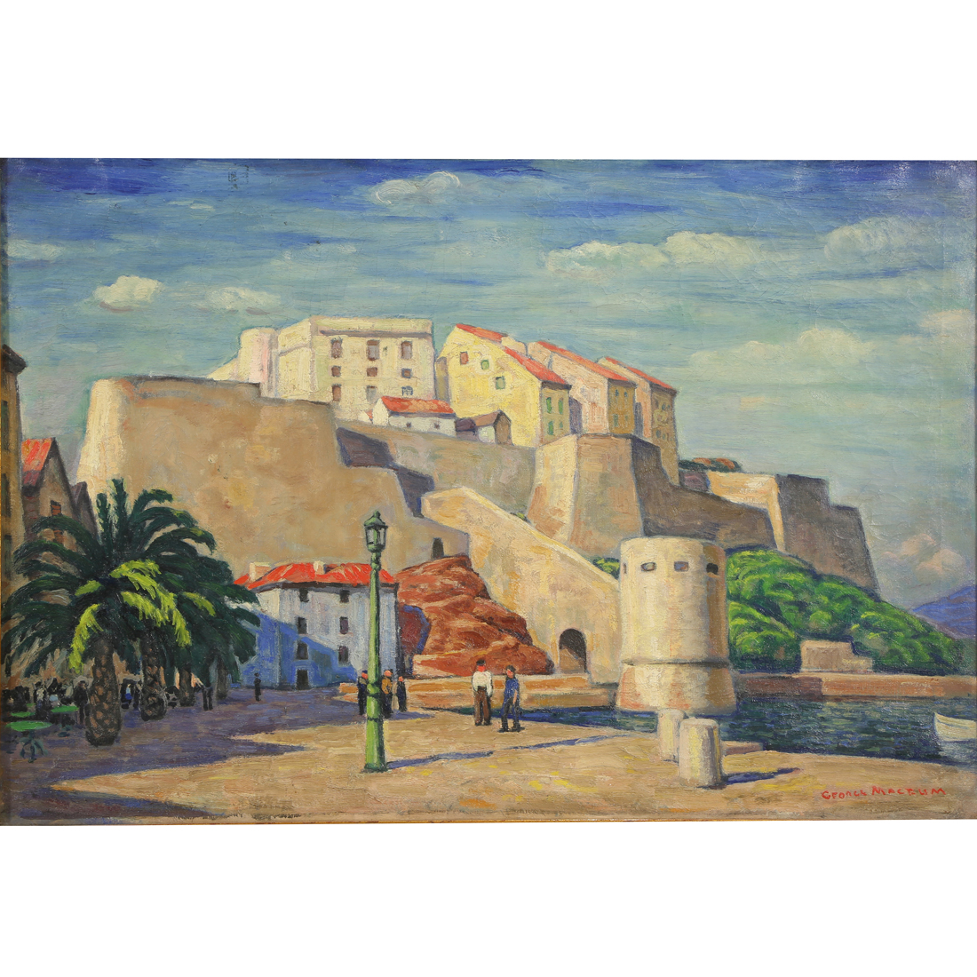 PAINTING, GEORGE MACRUM George