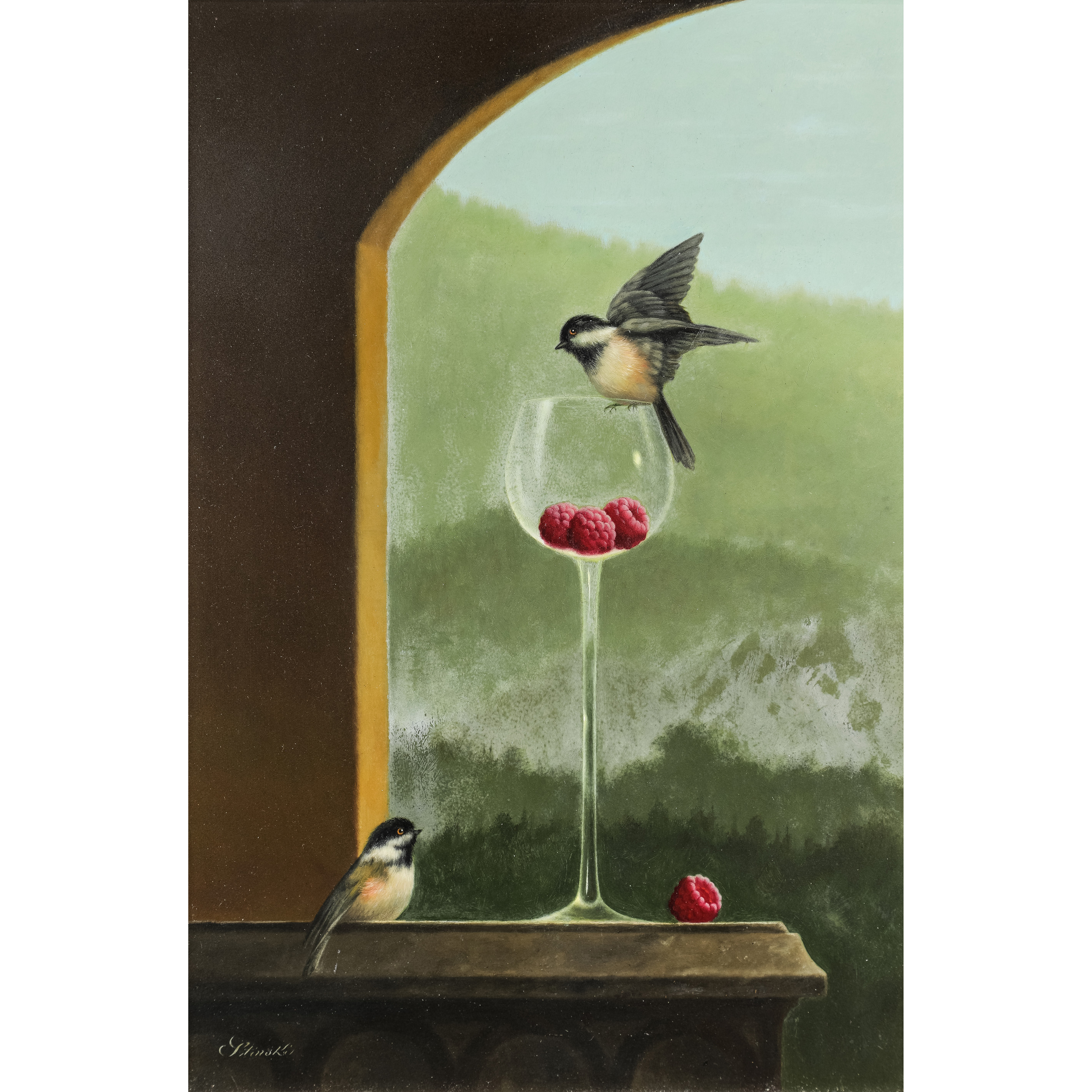 PAINTING, GERALD STINSKI Gerald