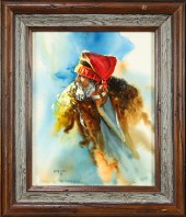 PAINTING, GERRY METZ Gerry Met