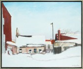 PAINTING, GILLES LABRANCHE Gil