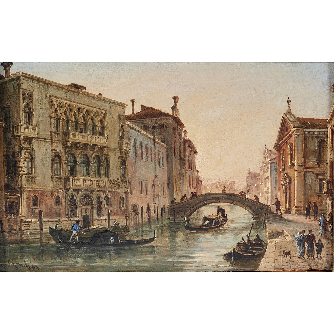 PAINTING, GIOVANNI GRUBACS Giovanni
