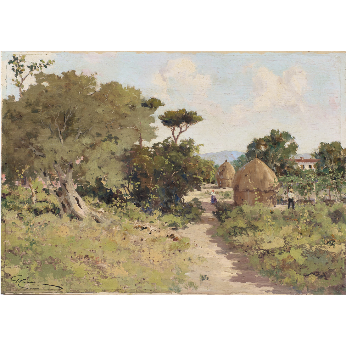 PAINTING, GIUSEPPE CASCIARO
