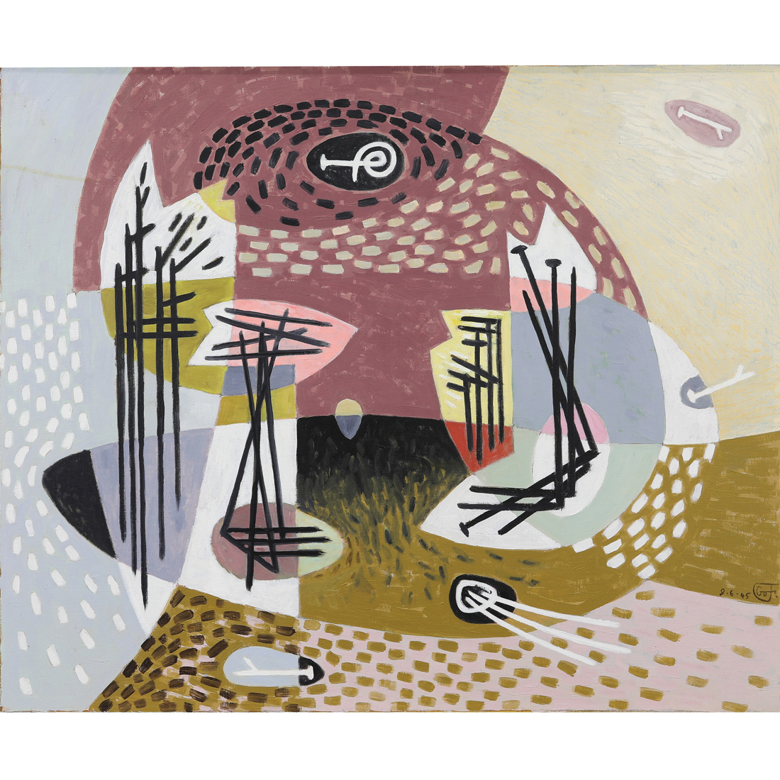 PAINTING, GORDON ONSLOW FORD Gordon