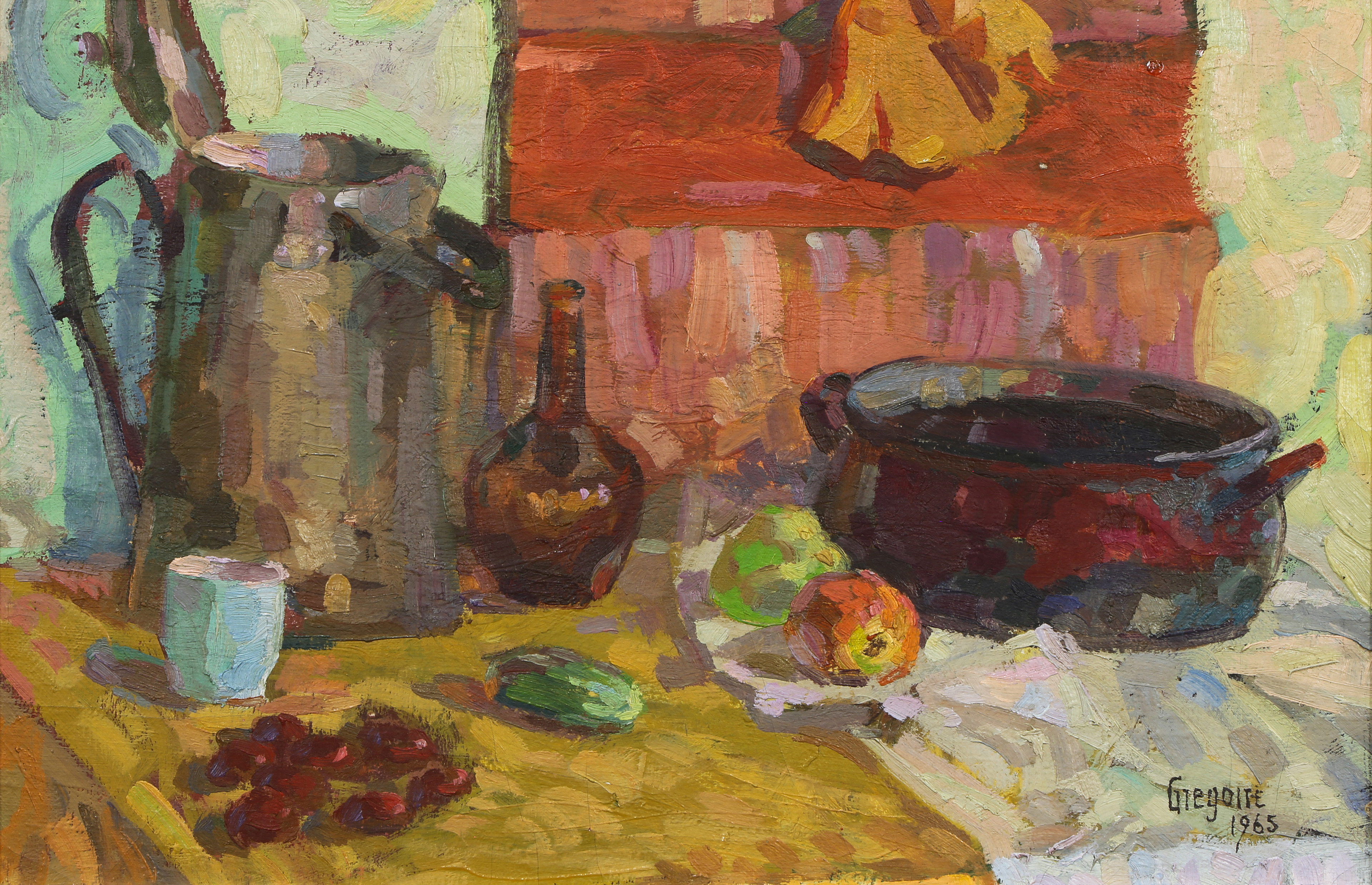 PAINTING, GREGOIRE BOONZAIER