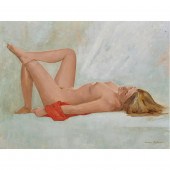 PAINTING, GUNNAR ANDERSON Gunn