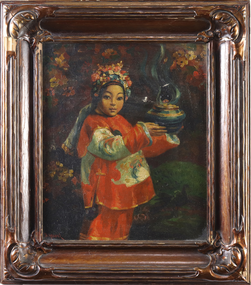 PAINTING, GUSTAV ADOLPH HENSEL