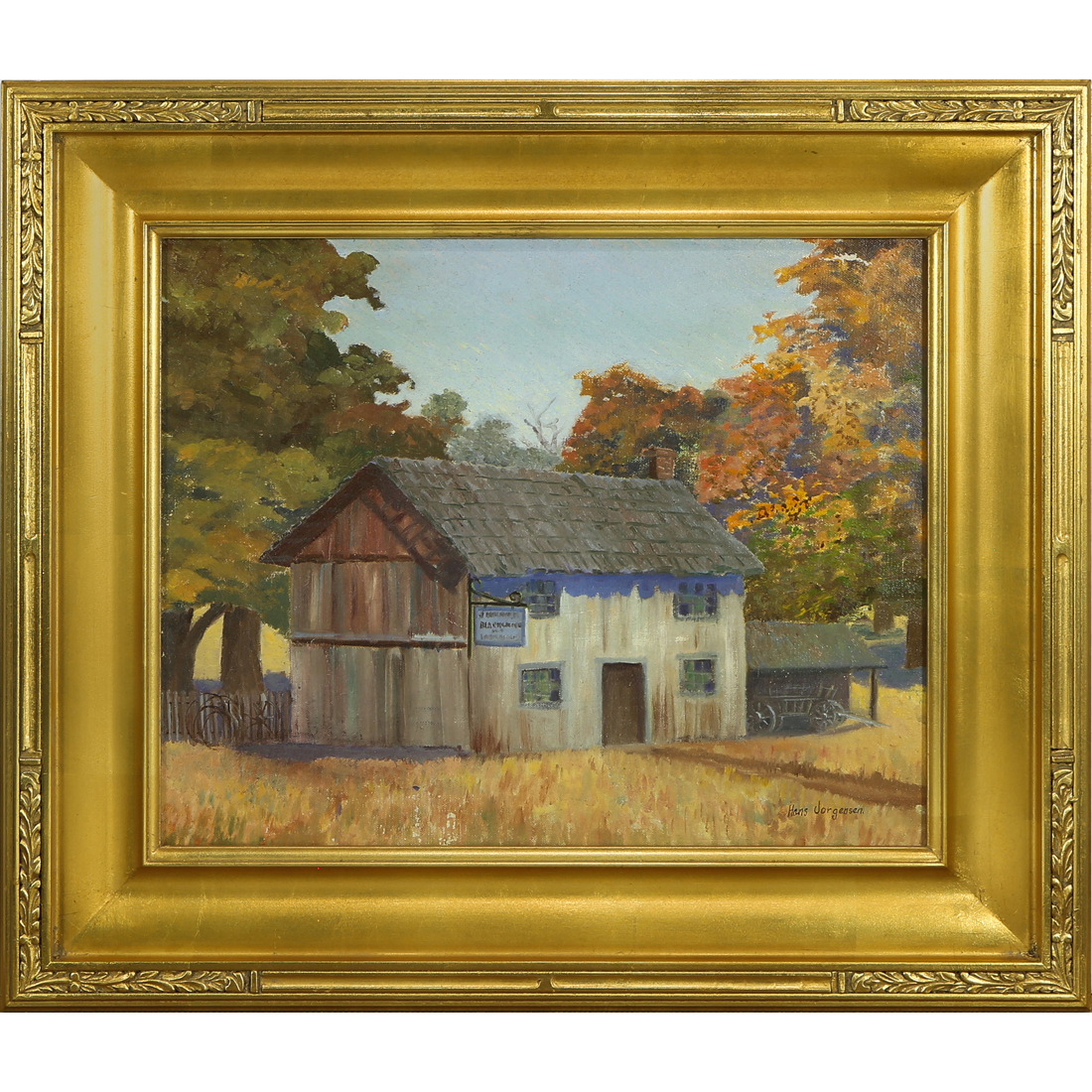 PAINTING, HANS JORGENSEN Hans