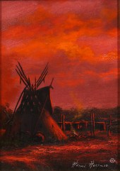 PAINTING, HEINIE HARTWIG Heini