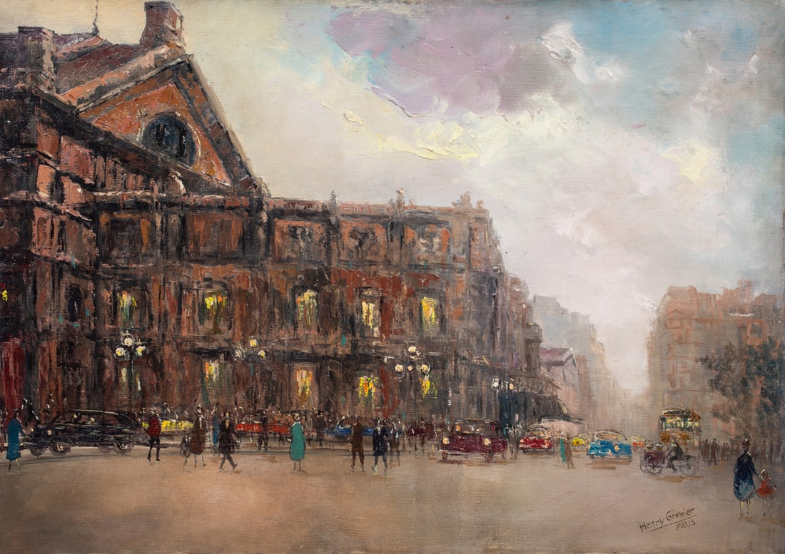 PAINTING, HENRI GRENIERHenri