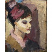 PAINTING, HENRIETTA BERK Henri
