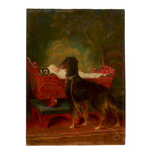 PAINTING, HENRY BACON