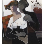 PAINTING, HESSAM ABRISHAMI Hes