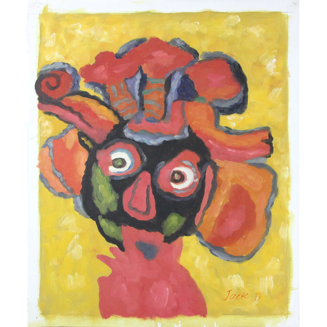 PAINTING, HOMAGE A APPEL American