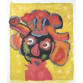 PAINTING, HOMAGE A APPEL Ameri