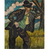 PAINTING, HUGO SCHEIBER Hugo S