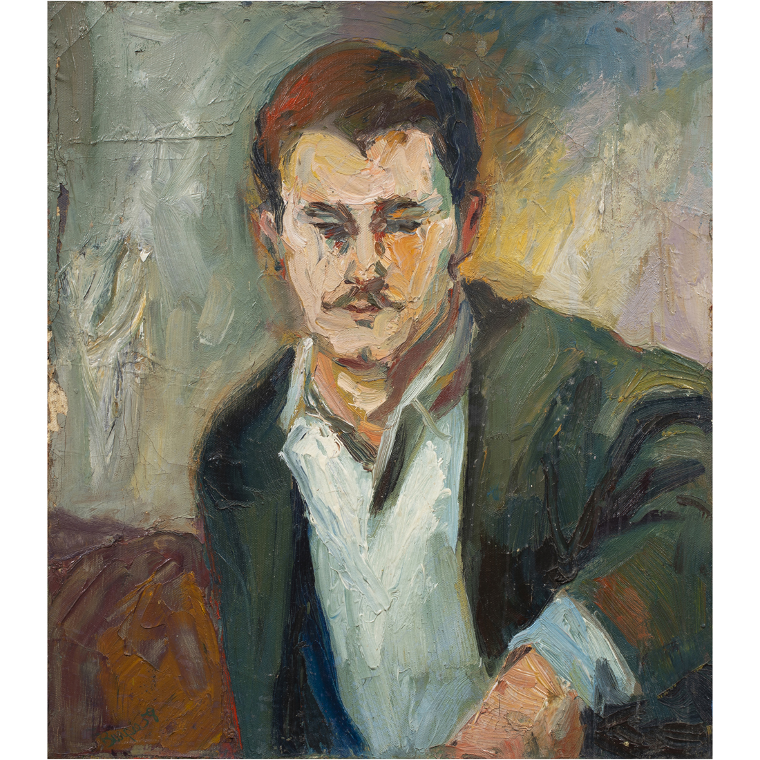 PAINTING, JAMES BURPEE James Burpee