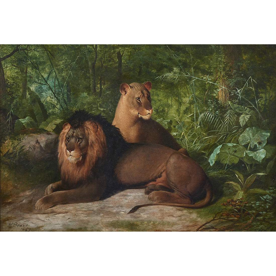PAINTING, JAMES HENRY BEARD James