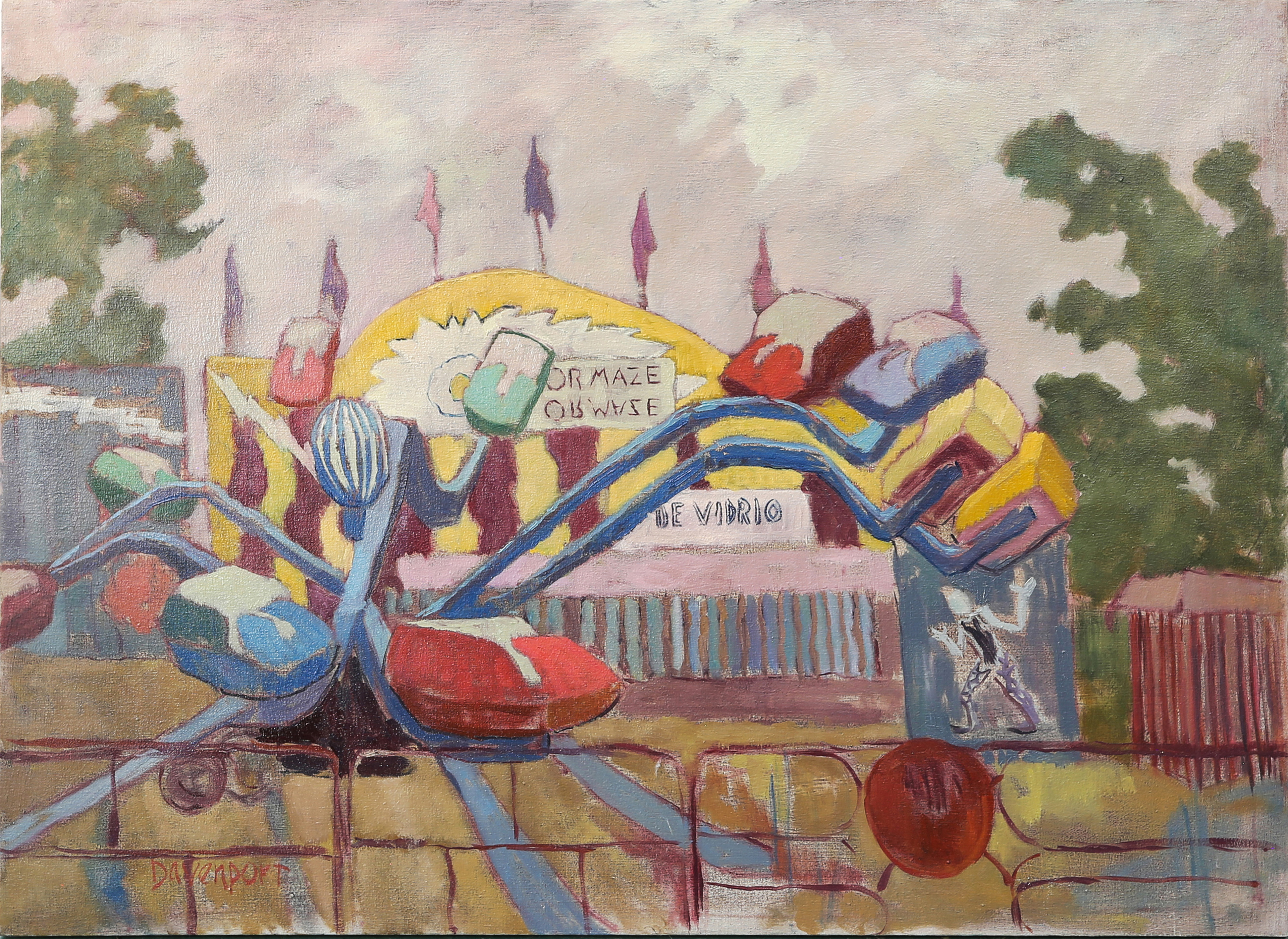PAINTING, JILL DAVENPORT Jill